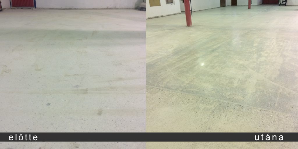 betoncsiszolás